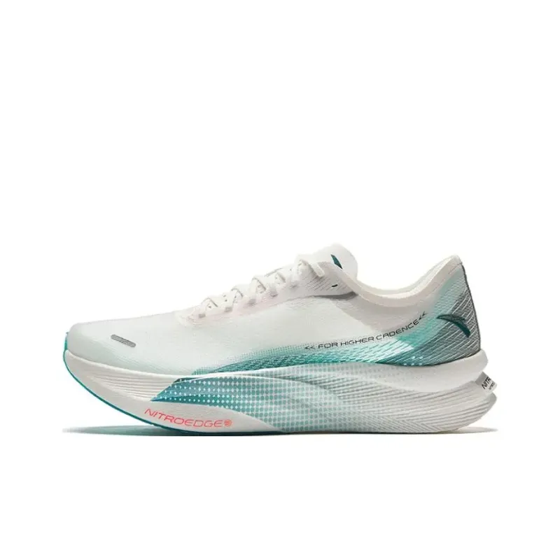 Anta C202 5 GT Cushioned Slip Resistant Abrasion Resistant Low Top Running Shoes Men's White Blue-0