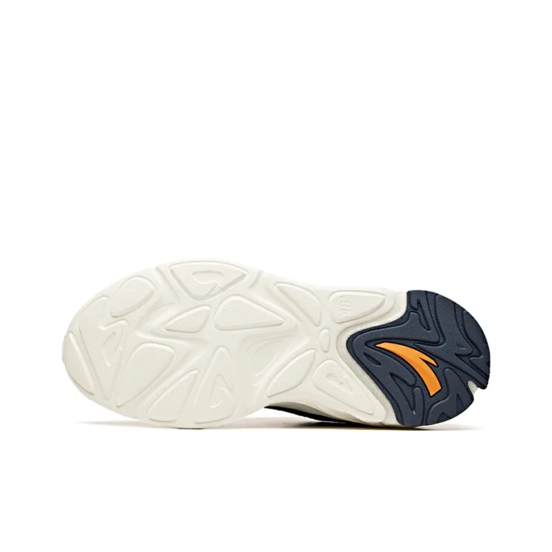 Anta Pulse Life Collection Cushioning Anti Slip And Wear Resistant Low Top Sports Casual Shoes Men's Interstellar Blue-4