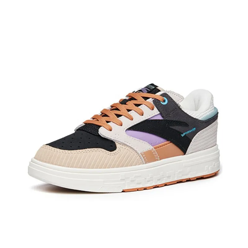 Anta Street Naughty Low Top Skateboard Shoes Women's Multicolor-2