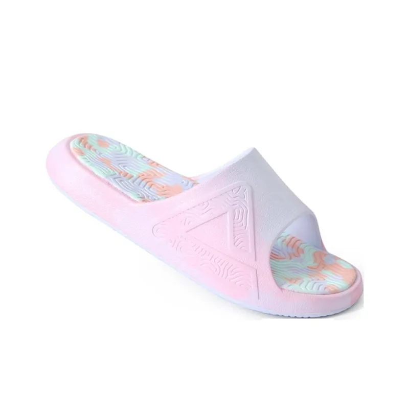 PEAK State Extremely Large Triangle 1.0 Slide Slippers Women's Pink Blue #Gift Recommendation-4