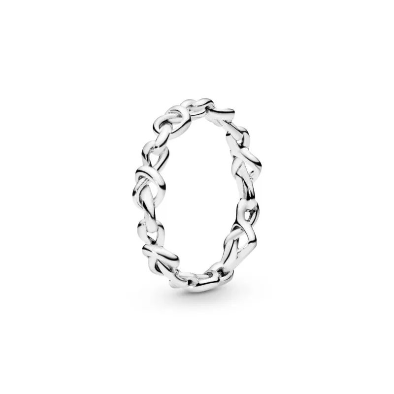 Pandora 925 Sterling Silver Rings Unisex Silver-1