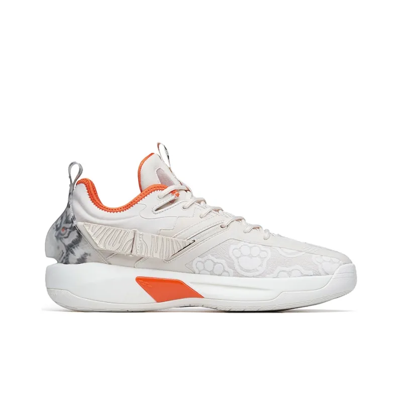 Anta GH3 Hayward 'CNY' Cushioning Anti-Slip And Wear-Resistant Low-Top Basketball Shoes Ecru-1