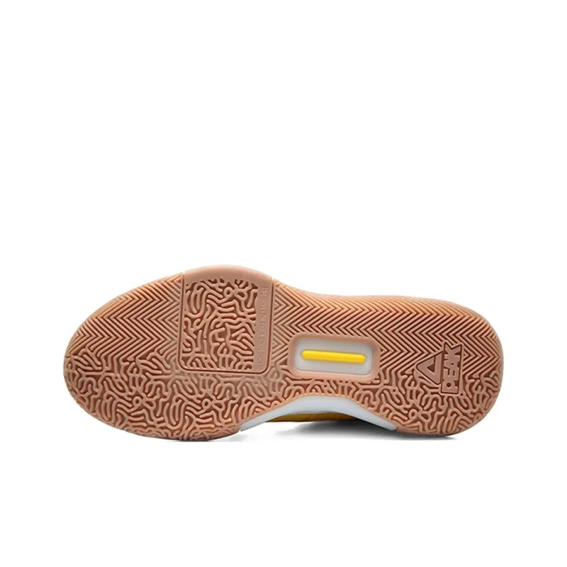 PEAK Flash Shock Absorbers With Slip Resistant And Abrasion Resistant Properties Low Top Basketball Shoes Women's Tawny-4