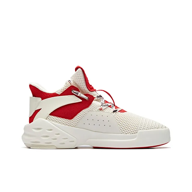 ANTA X Coca Cola Badao 'White Red' Women's-2
