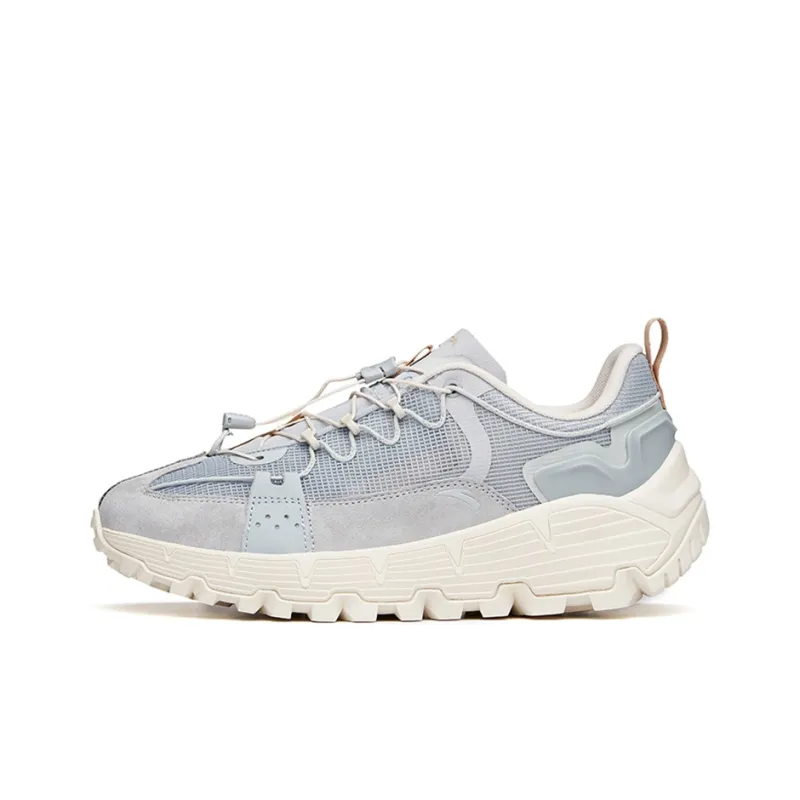 Anta Star Distance Cushioning Anti-Slip And Wear-Resistant Breathable Coverage Low-Top Running Shoes Men's Cloud Gray-0