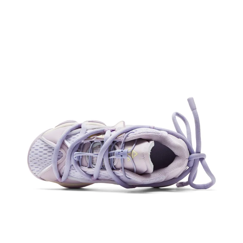 PEAK State Pole 6371 Cushioning Abrasion Resistant Thermal Rebound Low Top Casual Shoes Women's Taro Paste Bobo-3