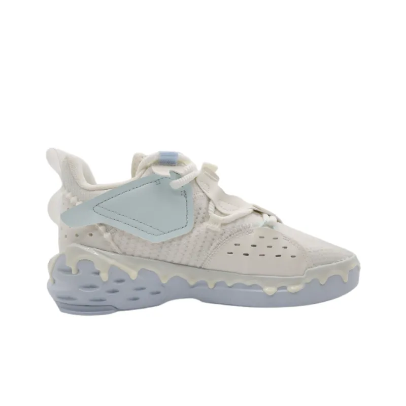 Anta Bastard Anti-Slip Wear-Resistant Mid-Top Training Shoes Men's White-1
