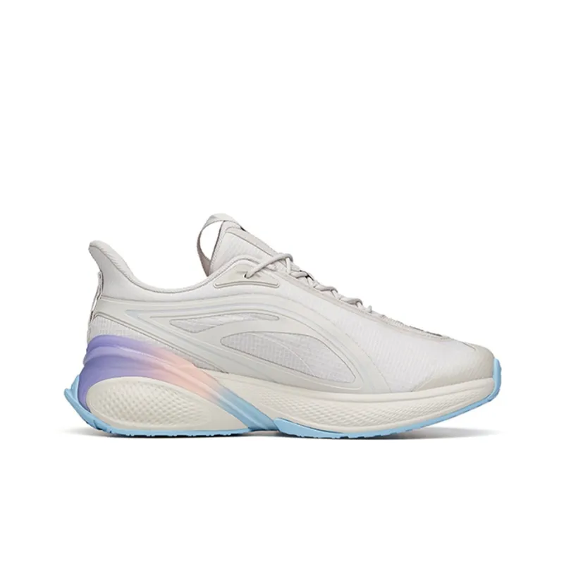 Anta C37 2.0 Cushioned Slip-Resistant Abrasion-Resistant Breathable Low-Top Running Shoes Men's Gray Blue-1