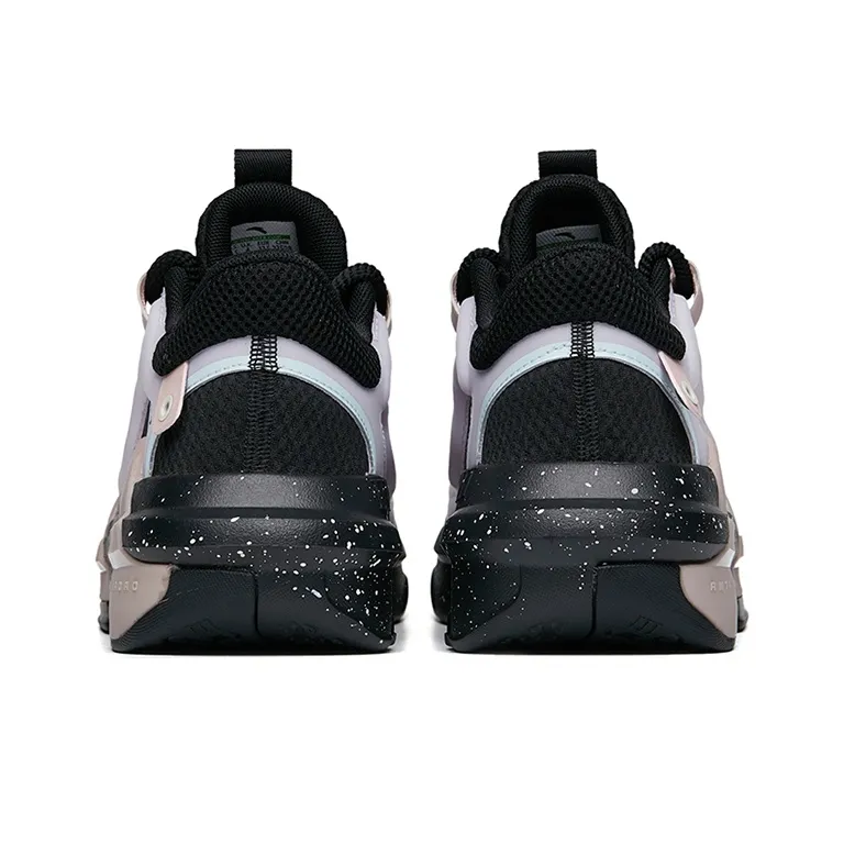 Anta Bastard 3 Low Top Skateboard Shoes Women's Black Blue-3