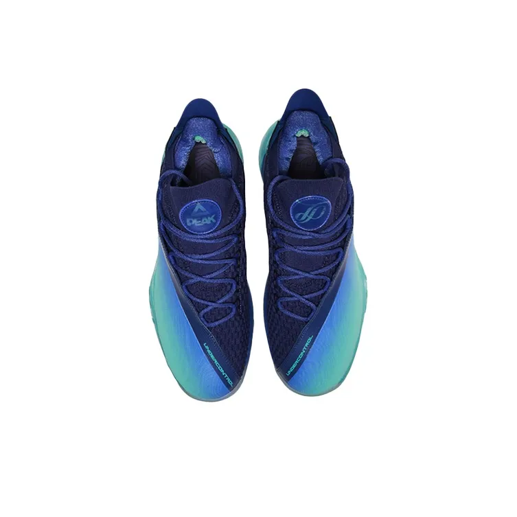 PEAK Parker Seven Non slip Lightweight Low Top Performance Basketball Shoes Men's Emerald-2