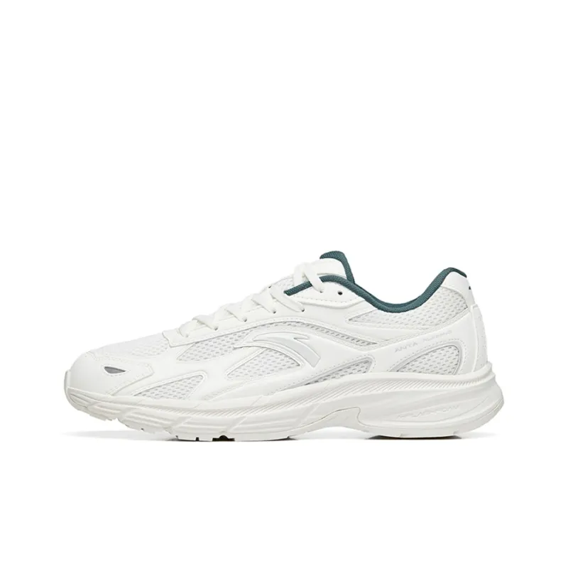 Anta AT953 Low Top Sports Casual Shoes Men's White Green-0