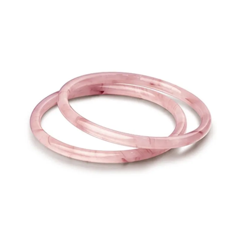 FUSSEM Colored Glaze Jade Bangles Unisex-0