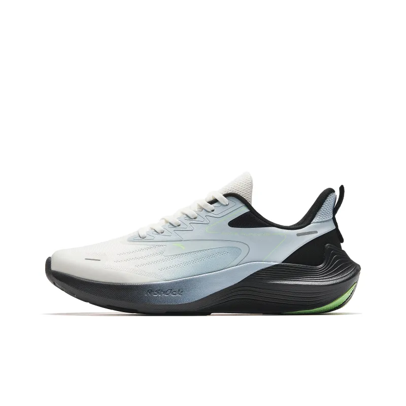 Anta New Stinger Slip Resistant, Abrasion Resistant, Lightweight Low Top Sprint Running Shoes Men's White Blue Black-0