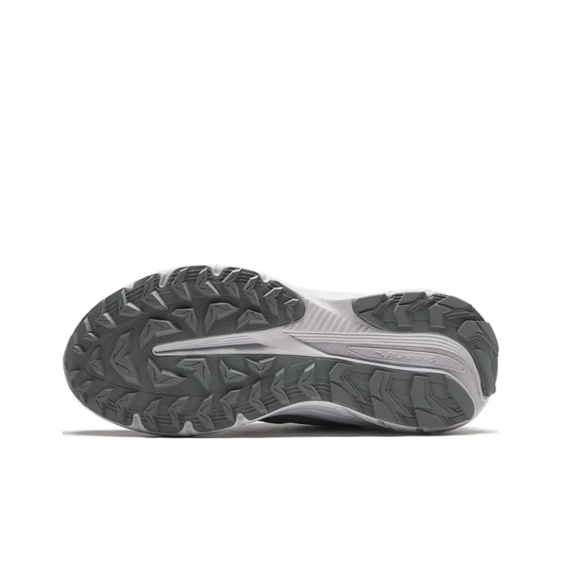 Anta AT955 Wear Resistant Low Top Running Shoes Women's Black White Gray-4