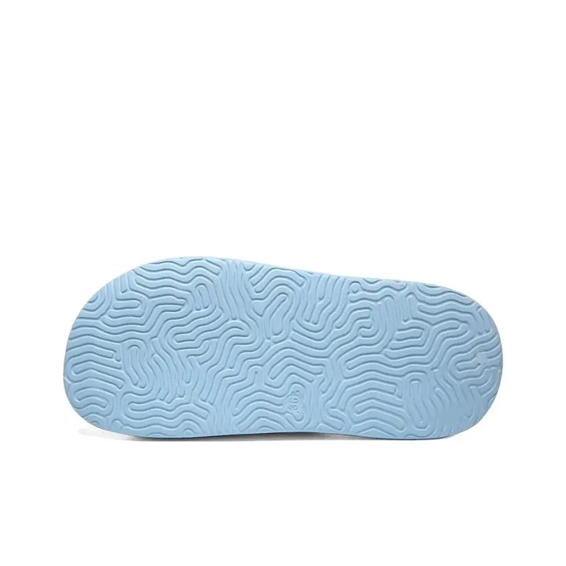 PEAK Slide Slippers Unisex Sky Blue/Baymax-4