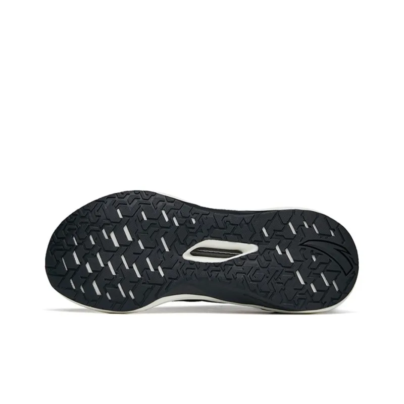 Anta Tron 2.0 Durable Breathable Low Top Running Shoes Women's Black Thickened Edition-4