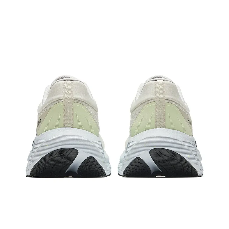 Anta Low Top Sprint Running Shoes Men's Coarse Heather Gray/Citrus Green-3