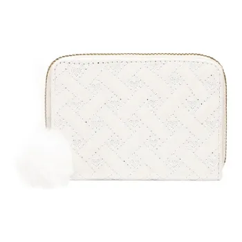 BRINCH Synthetic Leather Wallet Women's White/Black/Pink/Khaki/Brown