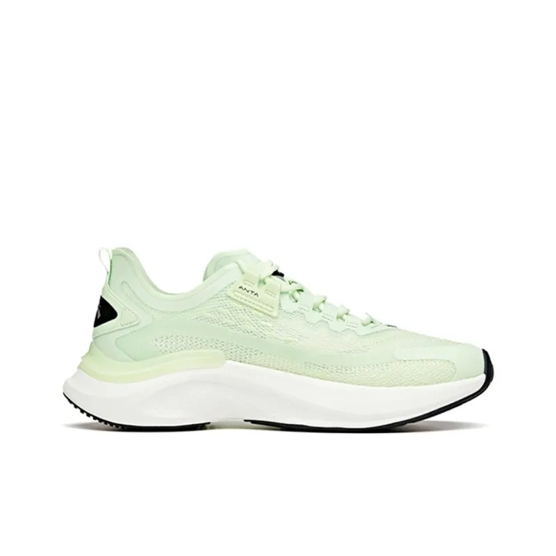 Anta Fast Low Top Running Shoes Men's Fluorescent Light Grass Green-1