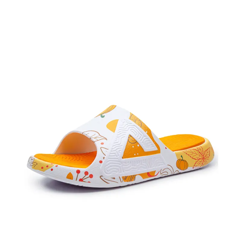 WUYUANHUANGLING x PEAK Slip Resistant Abrasion Resistant Slide Slippers Unisex-1