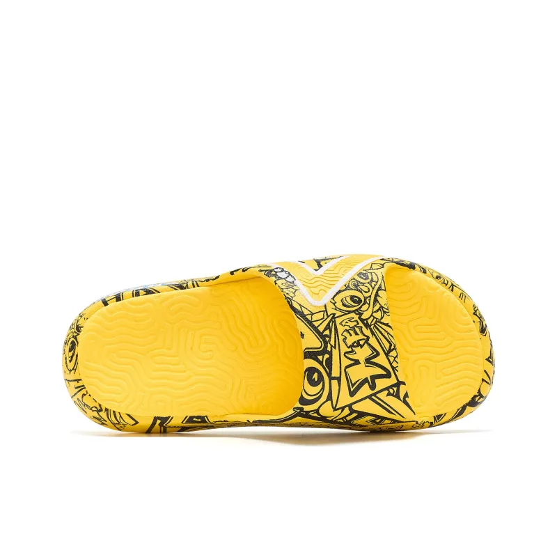 HEA x PEAK Statistic Sandals Slide Slippers Women's Lemon-3