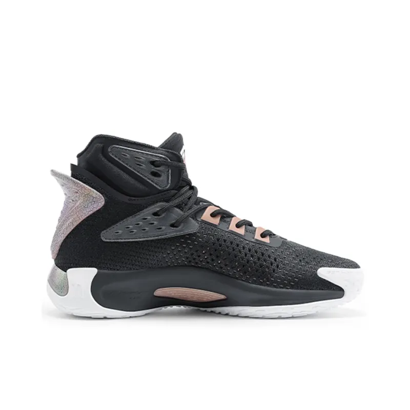 Anta KT5 KT Have Fun High Top Basketball Shoes Men's Black Gold-1