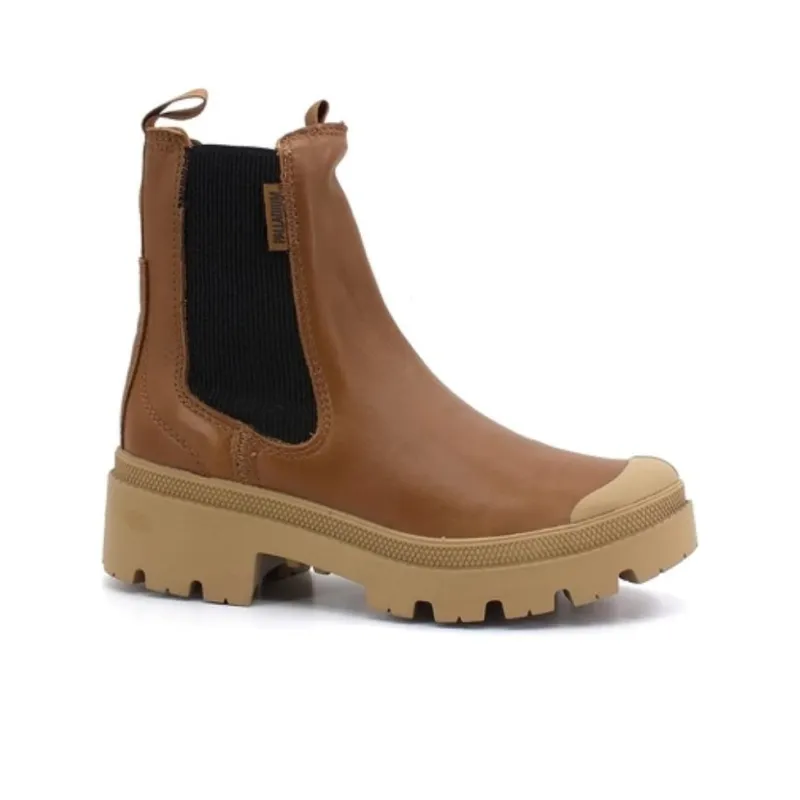 Palladium Crew Chelsea Boots Unisex Brown-1