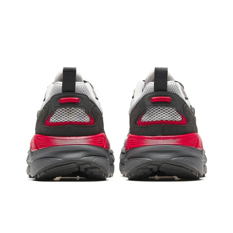 Anta Engine Cushioning Anti Slip And Wear Resistant Low Top Casual Shoes Men's Silver Gray-3