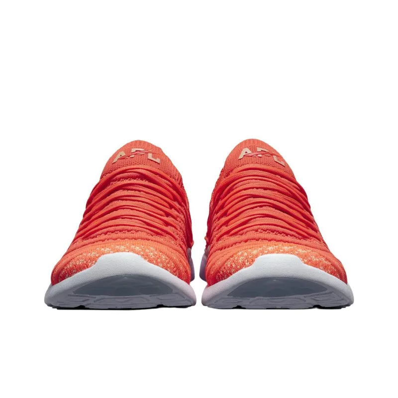 APL ATHLETIC PROPULSION LABS TechLoom Wave Low-Top Casual Shoes Women's Orange-2