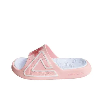 PEAK State Pole Guochuang Slippers Slip Resistant Abrasion Resistant Slide Slippers Unisex Tough Guy Pink