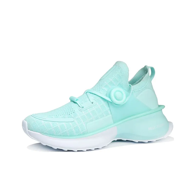 PEAK Tai Ji1.0 Mojito Anti Slip Wear Resistant Low Top Sports Casual Shoes Women's Pink Green-2