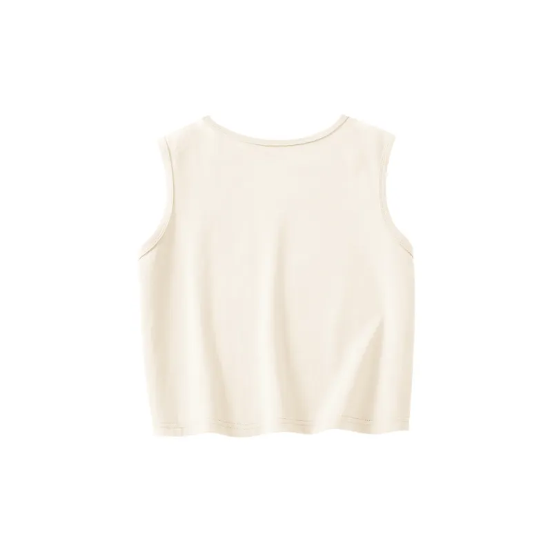 Cotton Tank Tops Women's-3