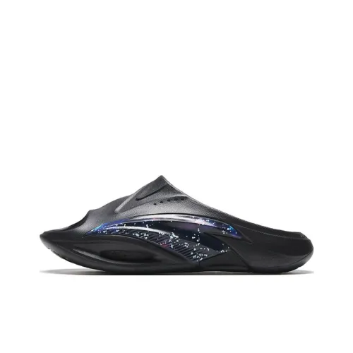 ANTA Nitrogen Bubbles Slide Slippers Men Black/Purple