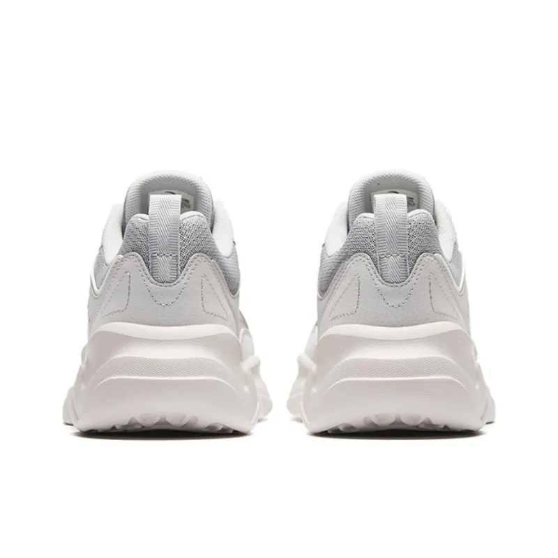 Anta Chaobai Gz Cushioning Anti Slip And Wear Resistant Low Top Casual Shoes Men's Beige Gray-3