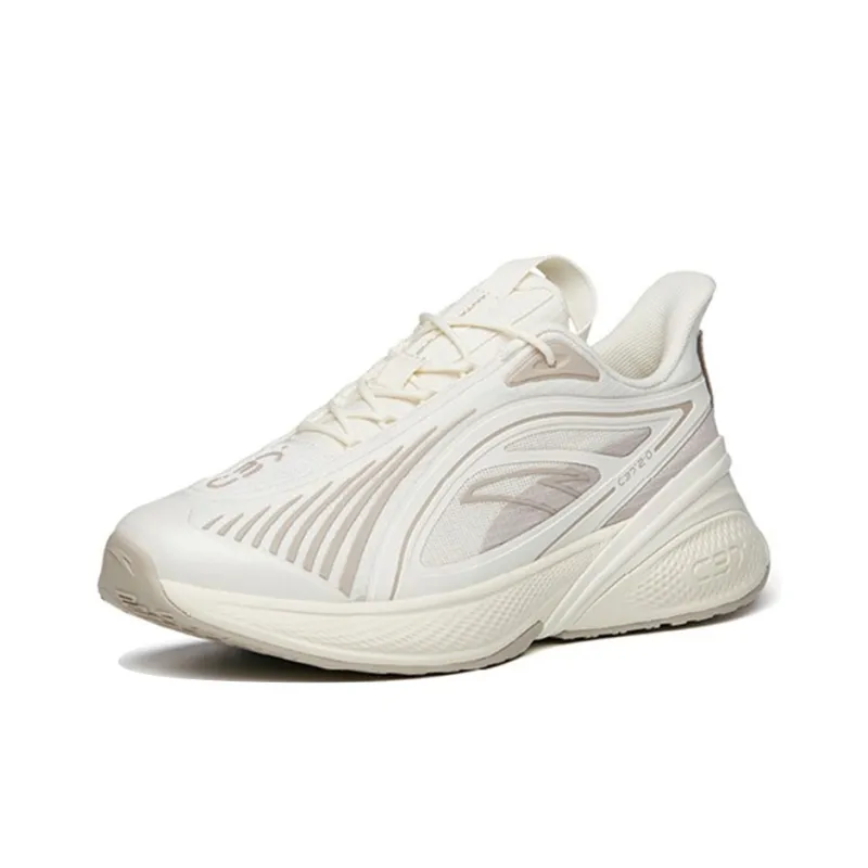 Anta C37 2.0 Shock Absorbers Slip Resistant, Abrasion Resistant, Breathable Low Top Running Shoes Men's White Gray-2