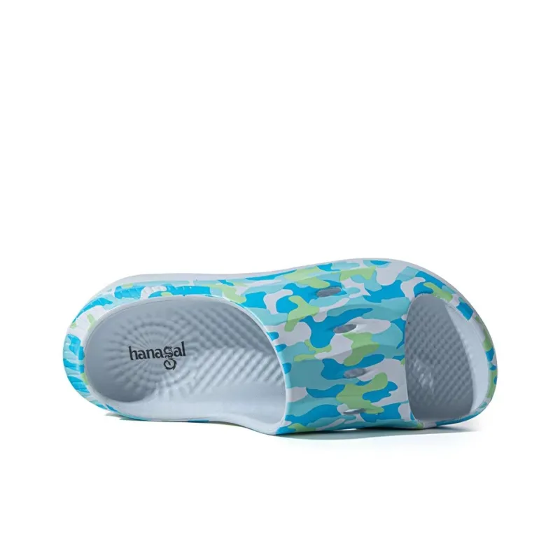 Hungo Cut Out Graffiti Slide Slippers Men's-5