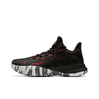 Anta Pallas Performance Basketball Shoes Men's Black Red