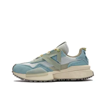 PEAK 70S Cushioning Wear Resistant Low Top Casual Shoes Men's Gray Green