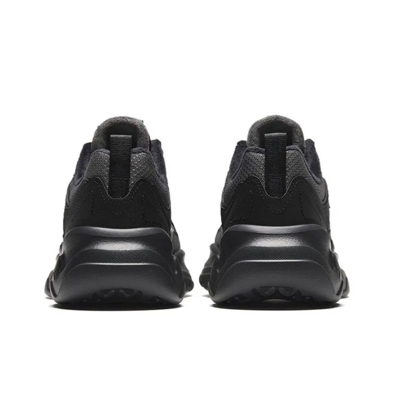 Anta Chaobai Gz Cushioning Breathable Low Top Casual Shoes Men's Castle Gray-3
