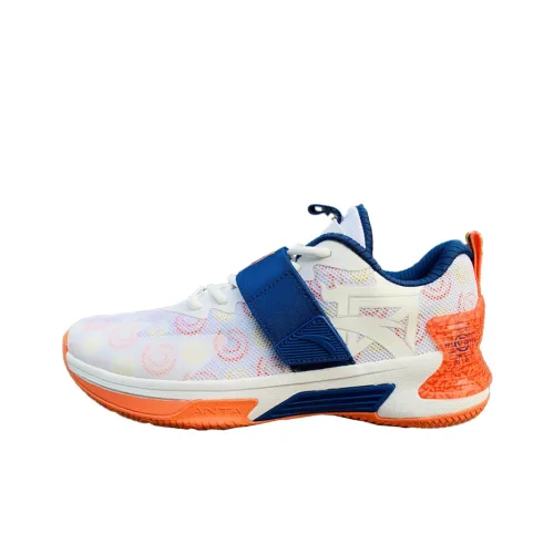 ANTA Hengsao3 Basketball Shoes Men Low-Top White/Blue