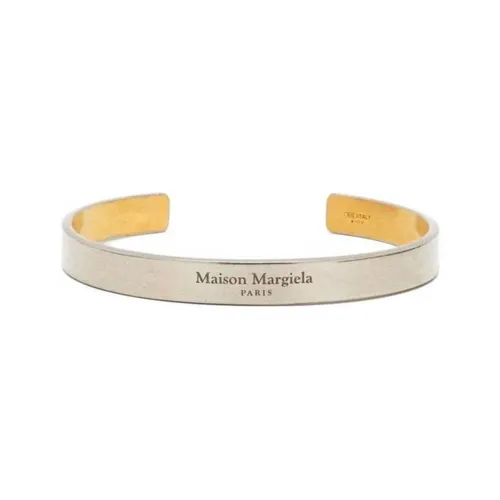 Maison Margiela Logo-engraved Cuff Bracelet