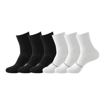 MIIOW Cool One Summer Series Mid Calf Socks Unisex 6 Pack