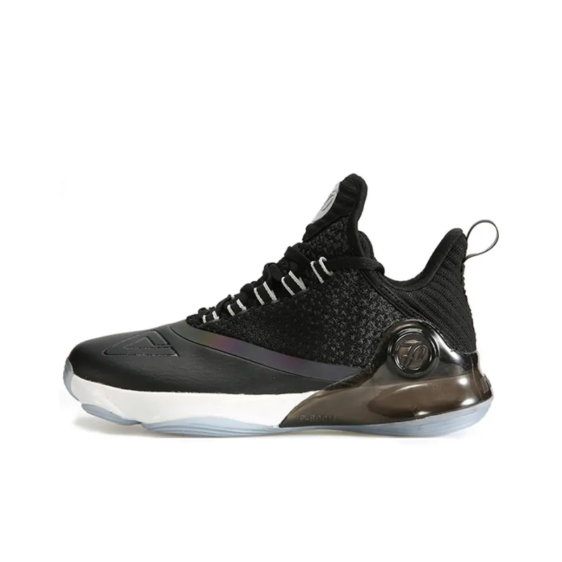 PEAK Parker VI Cushioning Anti-Slip Wear-Resistant Breathability Low-Top Performance Basketball Shoes Men's Black-0