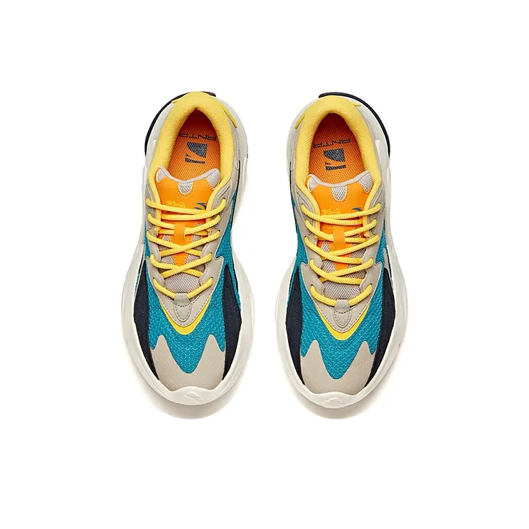 Anta Pulse Life Collection Cushioning Anti Slip And Wear Resistant Low Top Sports Casual Shoes Men's Interstellar Blue-2