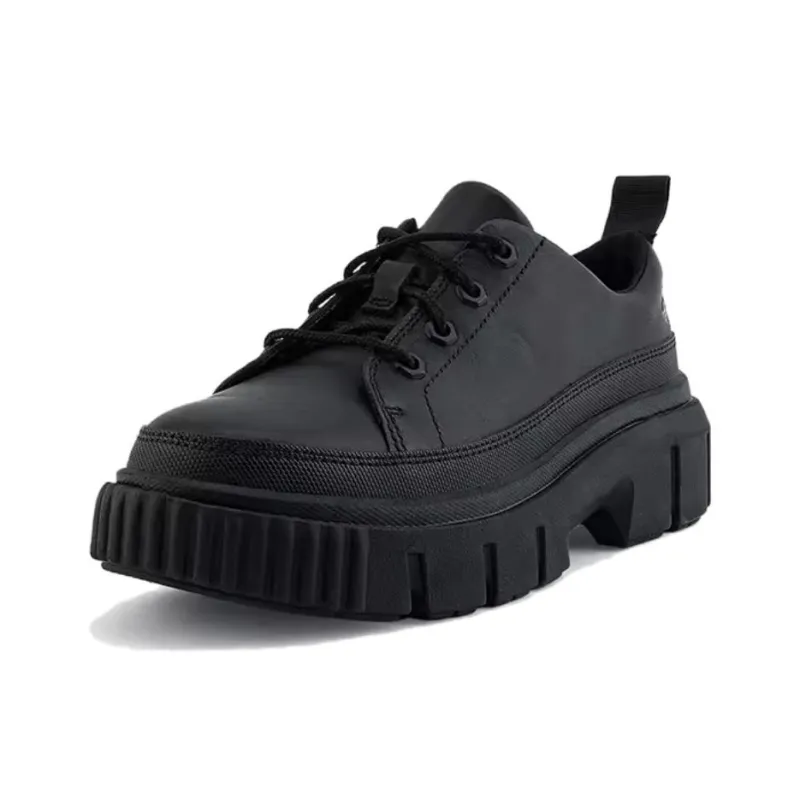Timberland Anti Slip Wear Resistant Low Top Casual Shoes Women's Black-2