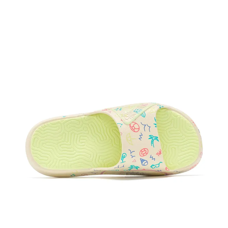 PEAK Statistic Sandals Slide Slippers Women's Bean Khaki-3
