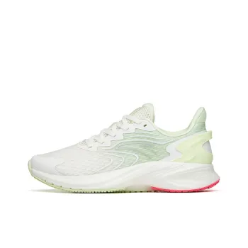 Anta Antelope Run 2 Durable Breathable Low Top Running Shoes Women's White Green