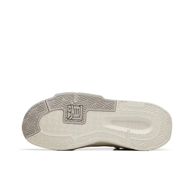 Anta Bastard 4 Mid-Top Skateboard Shoes Men's Gray-4
