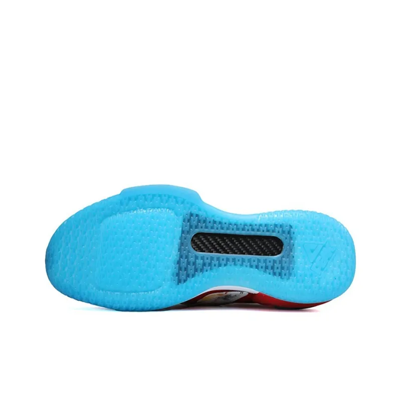 PEAK Flash 2 Generation Basketball Shoes Men Low Top Baymax/Red-5