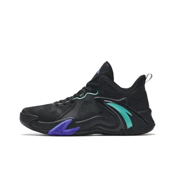 Anta Airspace 4 Anti Slip Wear Resistant Low Top Basketball Shoes Men's Black